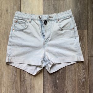 Mom denim shorts